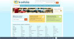 Desktop Screenshot of la-psiholog.ro